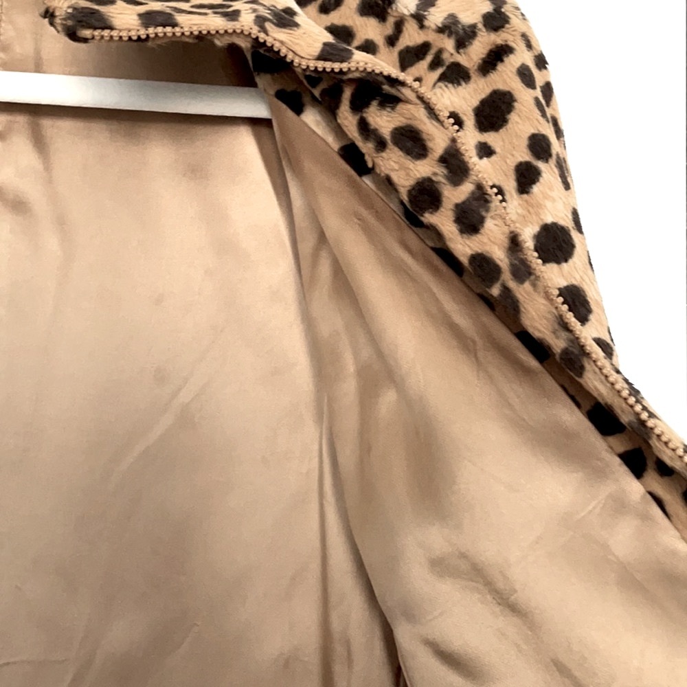 Leopard Print Jacket M 🦁🐯 - Picture 2 of 5